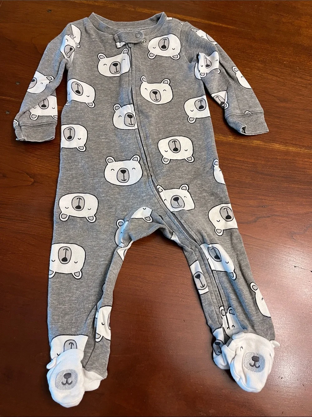 Carter's Pink & Gray Sleep and Play - 2-Pack